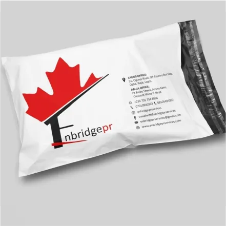 best high top quality custom branded customized office promotional retractable corporate courier nylon mailer bag design and printing in Lagos, Abuja, Nigeria, Africa.